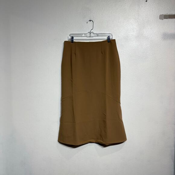 Adrienne Landau Cornstalk Midi Skirt Sz XL NWOT - Picture 1 of 10